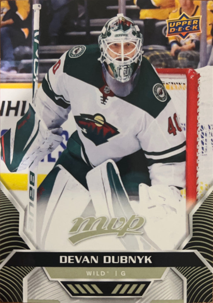 Devan Dubnyk #189 Minnesota Wild | 2020-21 Upper Deck MVP