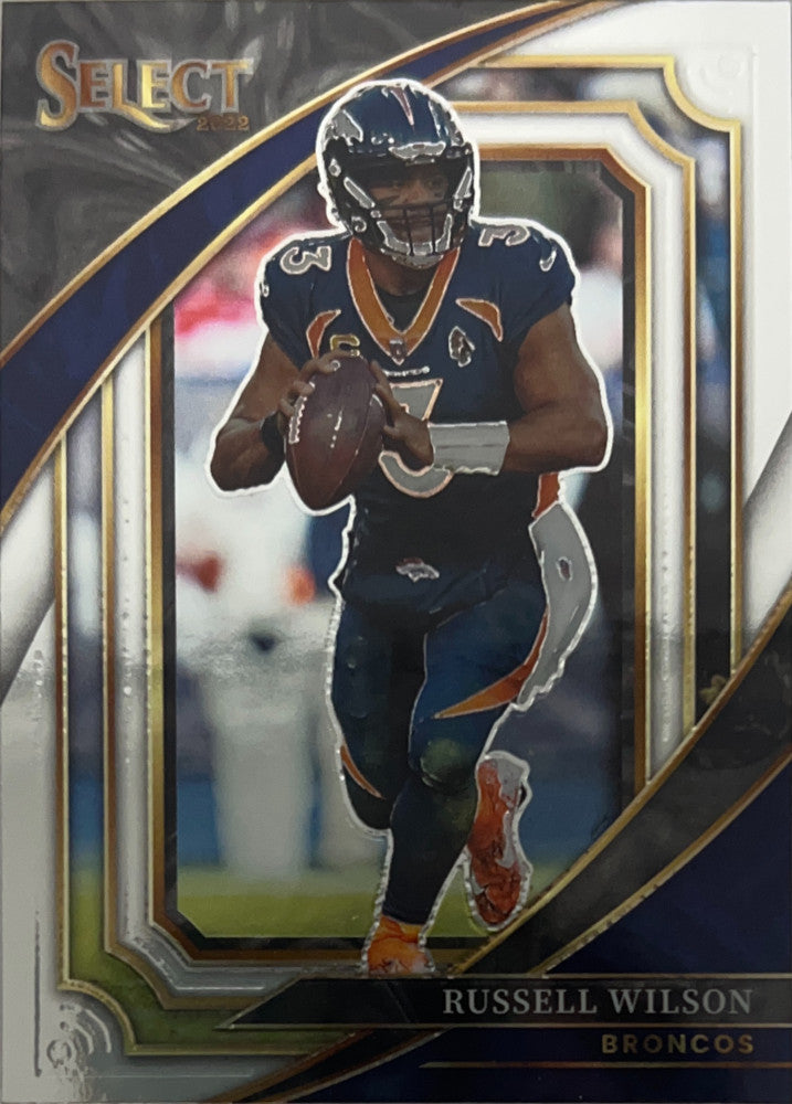 Russell Wilson #366 Denver Broncos | 2022 Panini Select | NFL Football - Front