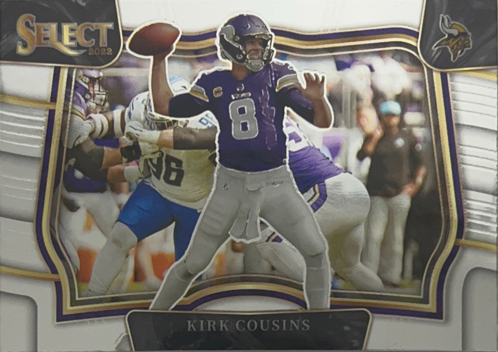 Kirk Cousins #402 Minnesota Vikings | 2022 Panini Select | NFL Football - Front