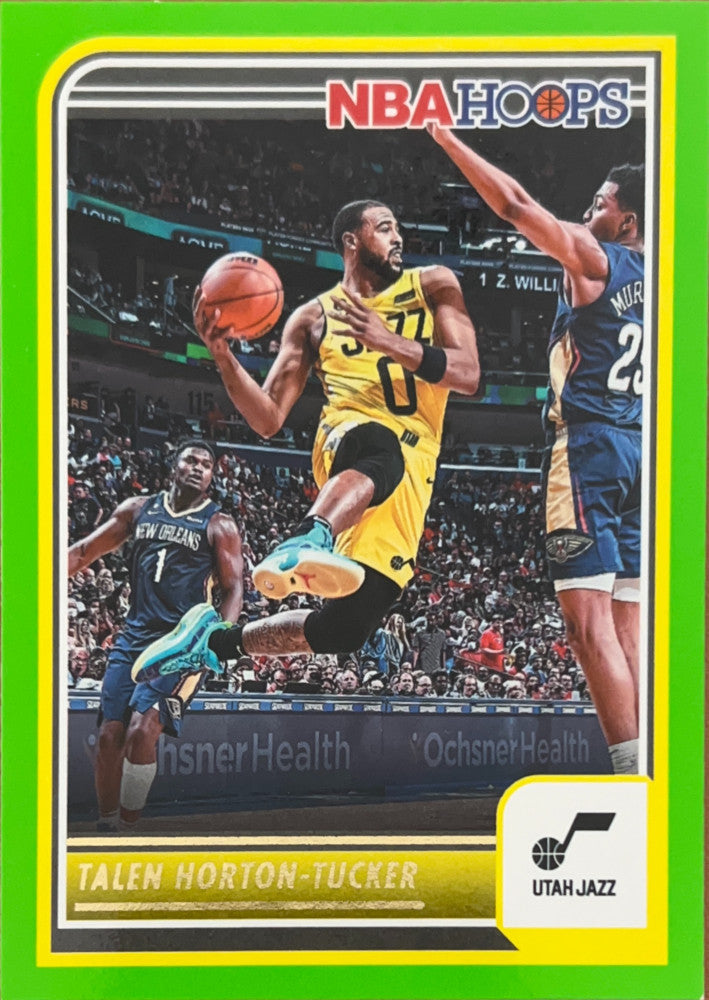 Talen Horton-Tucker #22 Utah Jazz Green Parallel | 2023-24 NBA Hoops