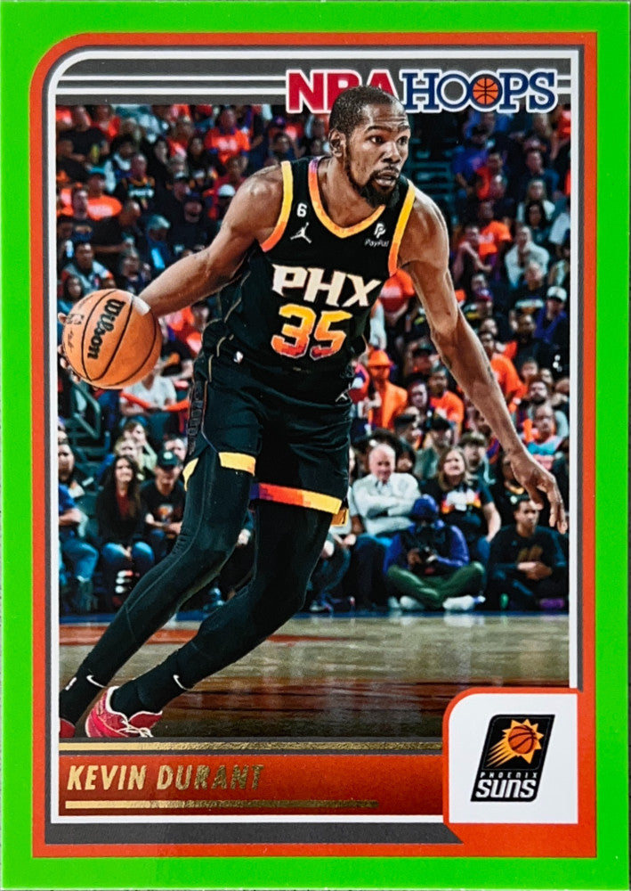 Kevin Durant #61 Phoenix Suns Green Parallel | 2023-24 NBA Hoops