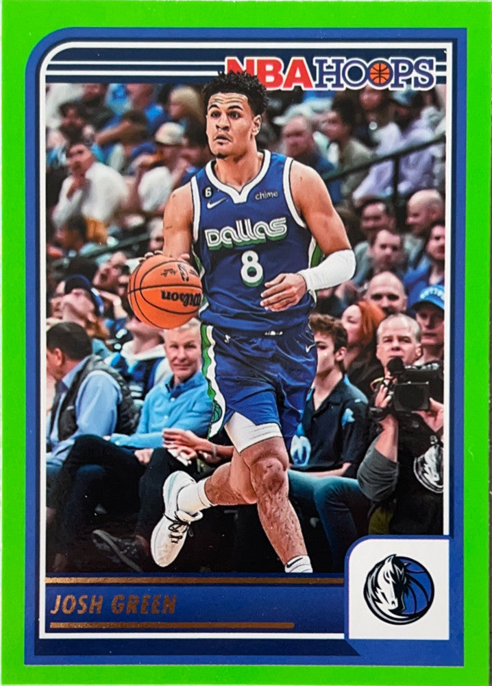 Josh Green #68 Dallas Mavericks Green Parallel | 2023-24 NBA Hoops