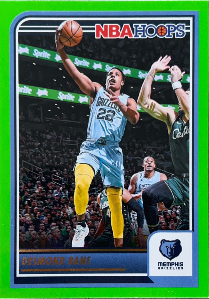 Desmond Bane #103 Memphis Grizzlies Green Parallel | 2023-24 NBA Hoops