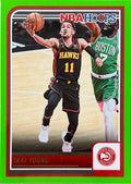 Trae Young #117 Atlanta Hawks Green Parallel | 2023-24 NBA Hoops