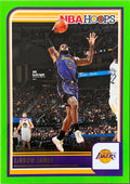 LeBron James #52 Los Angeles Lakers Green Parallel | 2023-24 NBA Hoops