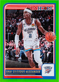 Shai Gilgeous-Alexander #59 Oklahoma City Thunder Green Parallel | 2023-24 NBA Hoops
