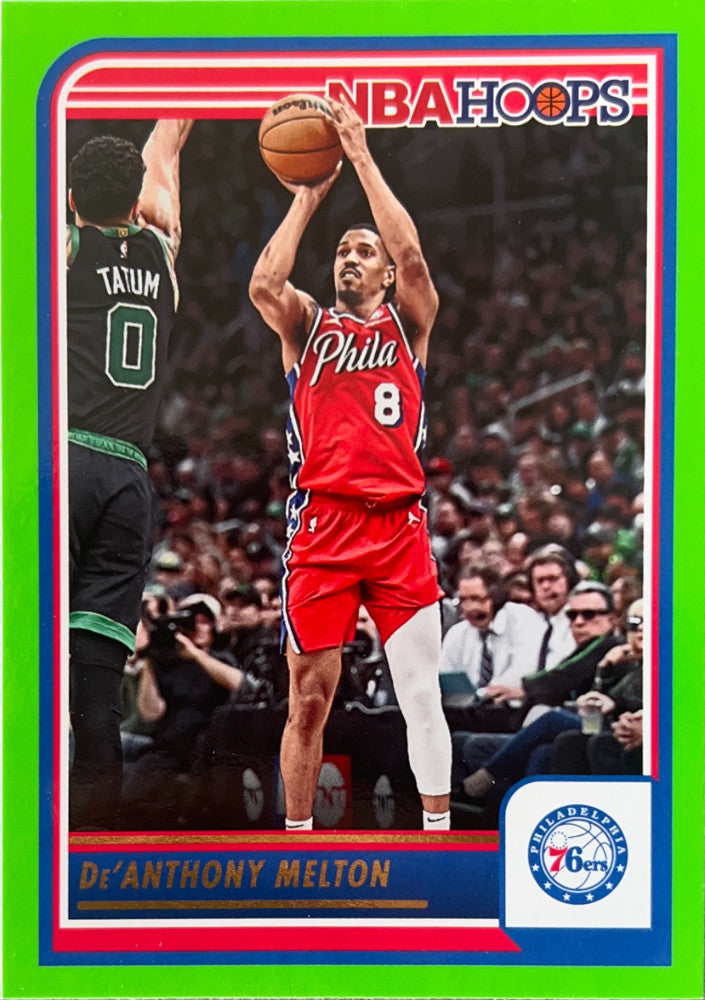 De'Anthony Melton #132 Philadelphia 76ers Green Parallel | 2023-24 NBA Hoops