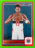 Jordan Poole #137 Washington Wizards Green Parallel | 2023-24 NBA Hoops