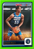 Leonard Miller #237 Minnesota Timberwolves Green Parallel | 2023-24 NBA Hoops