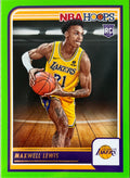 Maxwell Lewis #239 Los Angeles Lakers Green Parallel | 2023-24 NBA Hoops