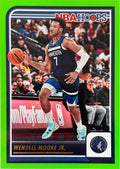 Wendell Moore Jr. #210 Minnesota Timberwolves Green Parallel | 2023-24 NBA Hoops