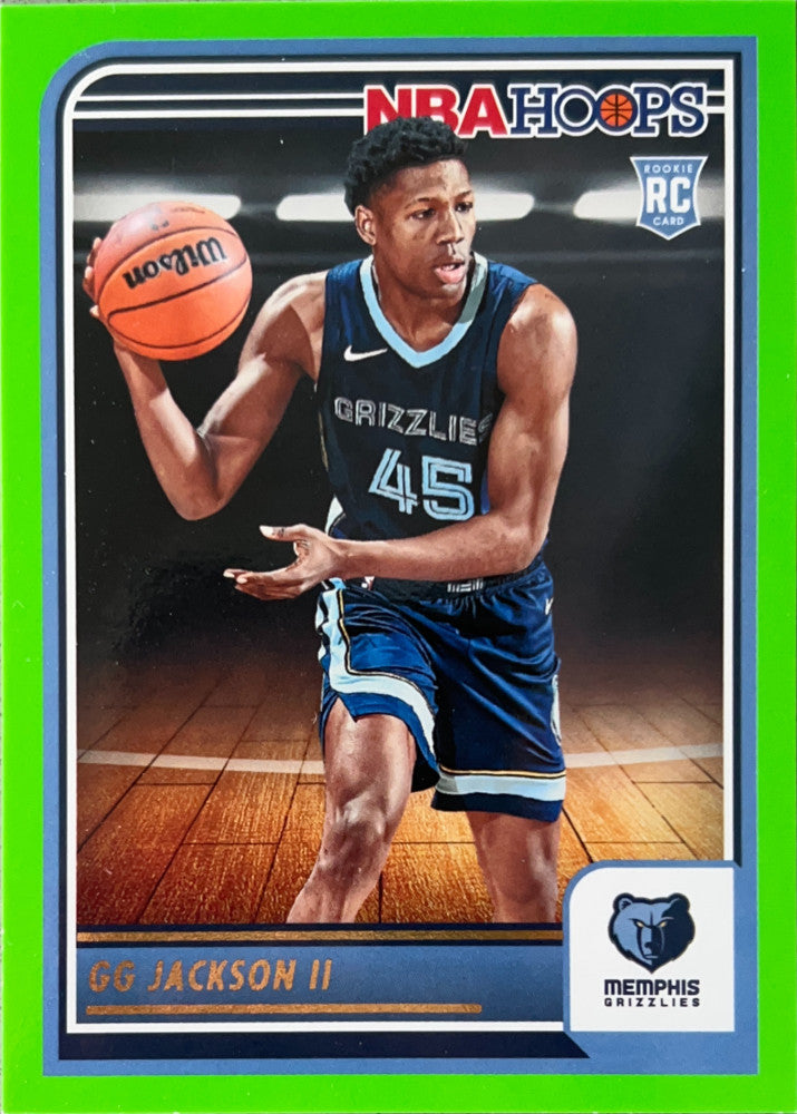 GG Jackson II #275 Memphis Grizzlies Green Parallel | 2023-24 NBA Hoops