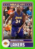 Shaquille O'Neal #289 Los Angeles Lakers Green Parallel | 2023-24 NBA Hoops