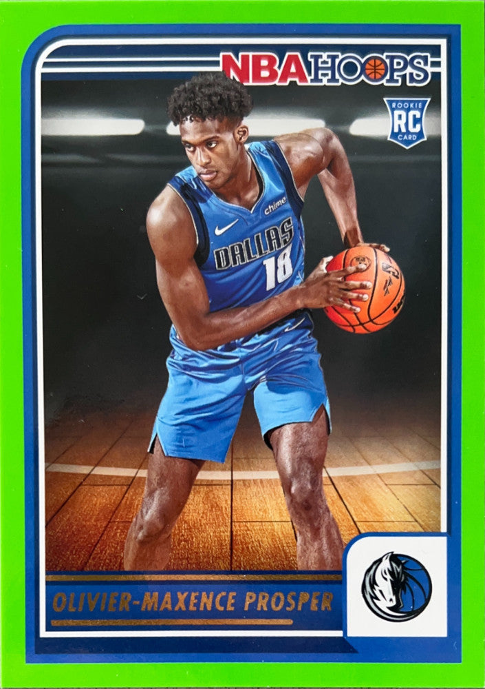 Olivier-Maxence Prosper #245 Dallas Mavericks Green Parallel | 2023-24 NBA Hoops