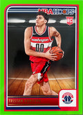 Tristan Vukcevic #254 Washington Wizards Green Parallel | 2023-24 NBA Hoops
