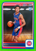 Ausar Thompson #255 Detroit Pistons Green Parallel | 2023-24 NBA Hoops