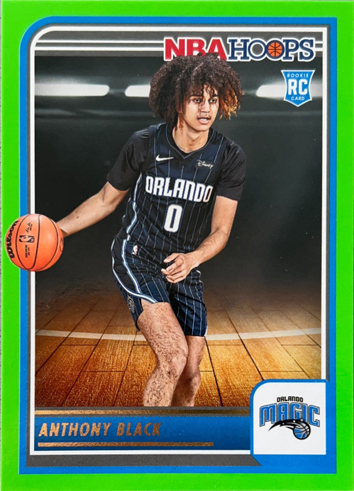 Anthony Black #257 Orlando Magic Green Parallel | 2023-24 NBA Hoops