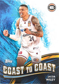 Jacob Wiley #CC-2 Adelaide 36ers | 2023-24 Topps NBL - Coast to Coast