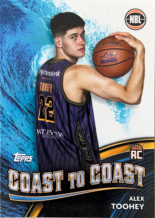 Alex Toohey #CC-4 Sydney Kings | 2023-24 Topps NBL - Coast to Coast