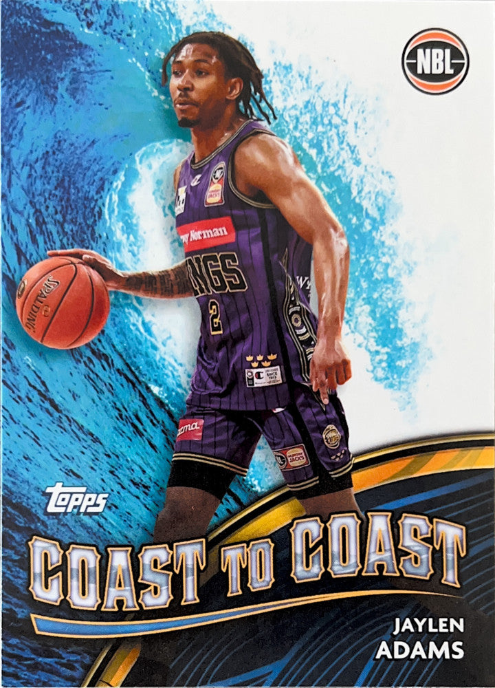 Jaylen Adams #CC-25 Sydney Kings | 2023-24 Topps NBL - Coast to Coast