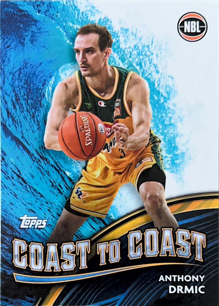 Anthony Drmic #CC-30 Tasmania JackJumpers | 2023-24 Topps NBL - Coast to Coast