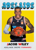 Jacob Wiley #TB-2 Adelaide 36ers | 2023-24 Topps NBL - 1971 Topps Basketball