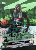 Milton Doyle #BCB-24 Tasmania JackJumpers | 2023-24 Topps NBL - Big City Ballers