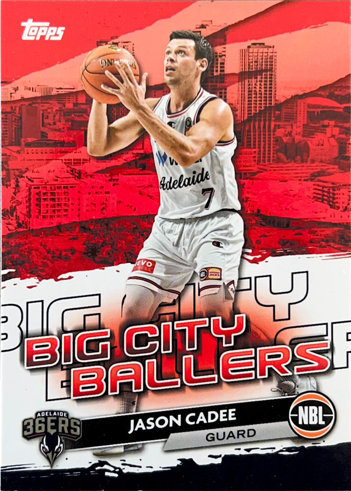 Jason Cadee #BCB-2 Adelaide 36ers | 2023-24 Topps NBL - Big City Ballers