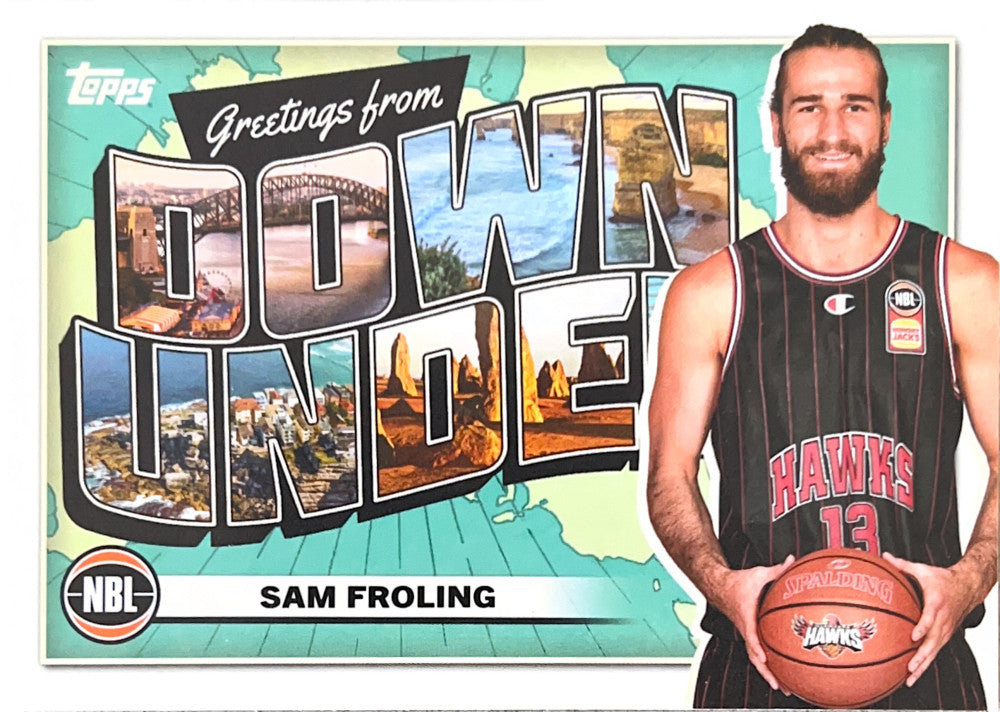 Sam Froling #DU-3 Illawarra Hawks | 2023-24 Topps NBL - Down Under