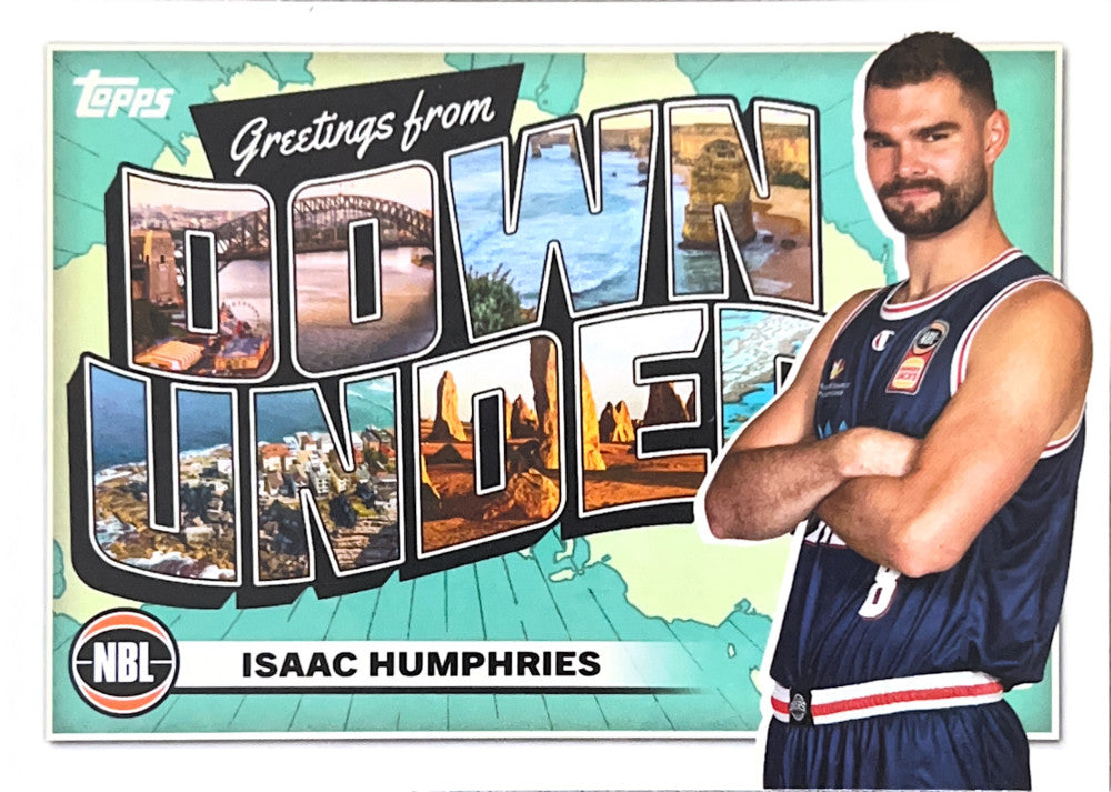 Isaac Humphries #DU-8 Adelaide 36ers | 2023-24 Topps NBL - Down Under