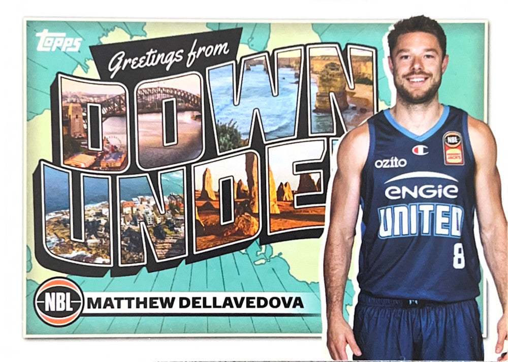 Matthew Dellavedova #DU-17 Melbourne United | 2023-24 Topps NBL - Down Under