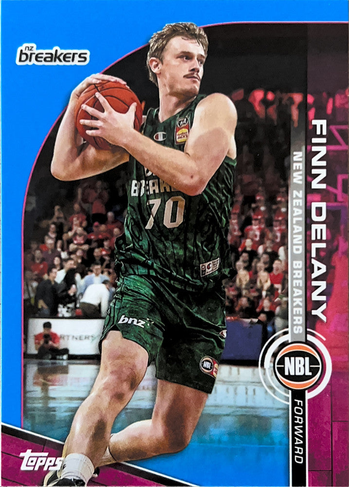 Finn Delany #52 New Zealand Breakers | 2023-24 Topps NBL - Blue Parallel