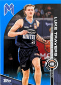 Luke Travers #48 Melbourne United | 2023-24 Topps NBL - Blue Parallel