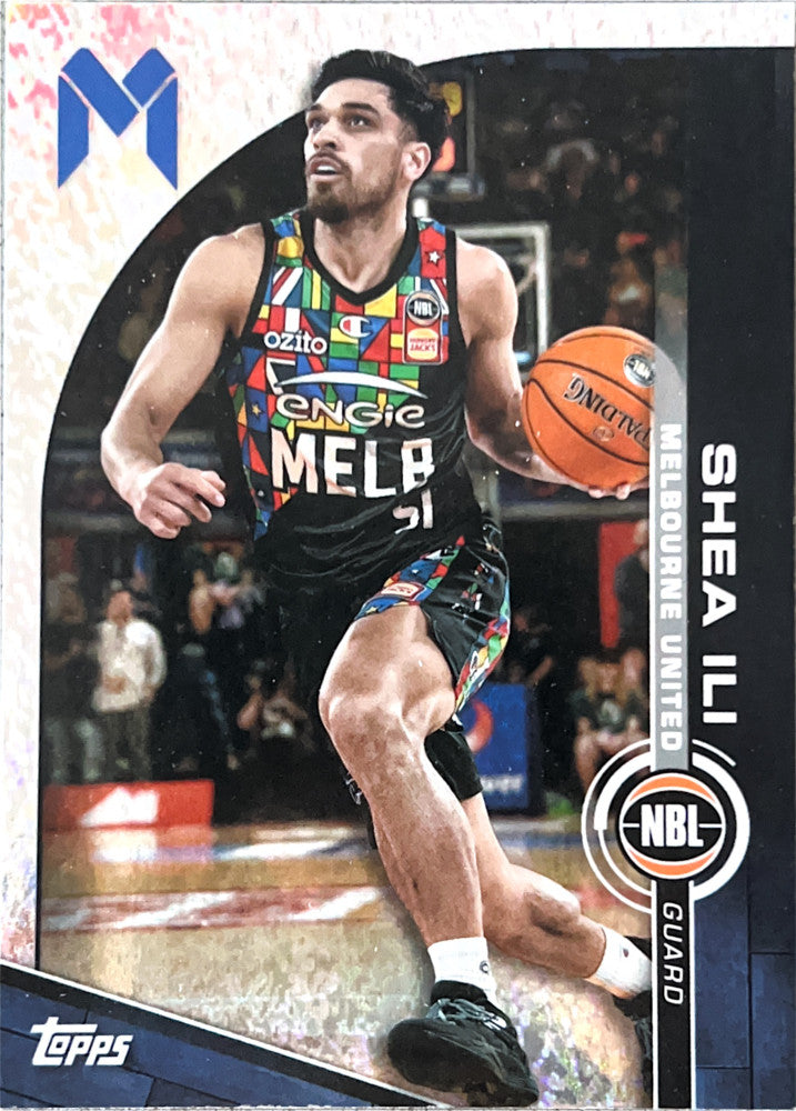 Shea Ili #50 Melbourne United | 2023-24 Topps NBL - Opal Parallel