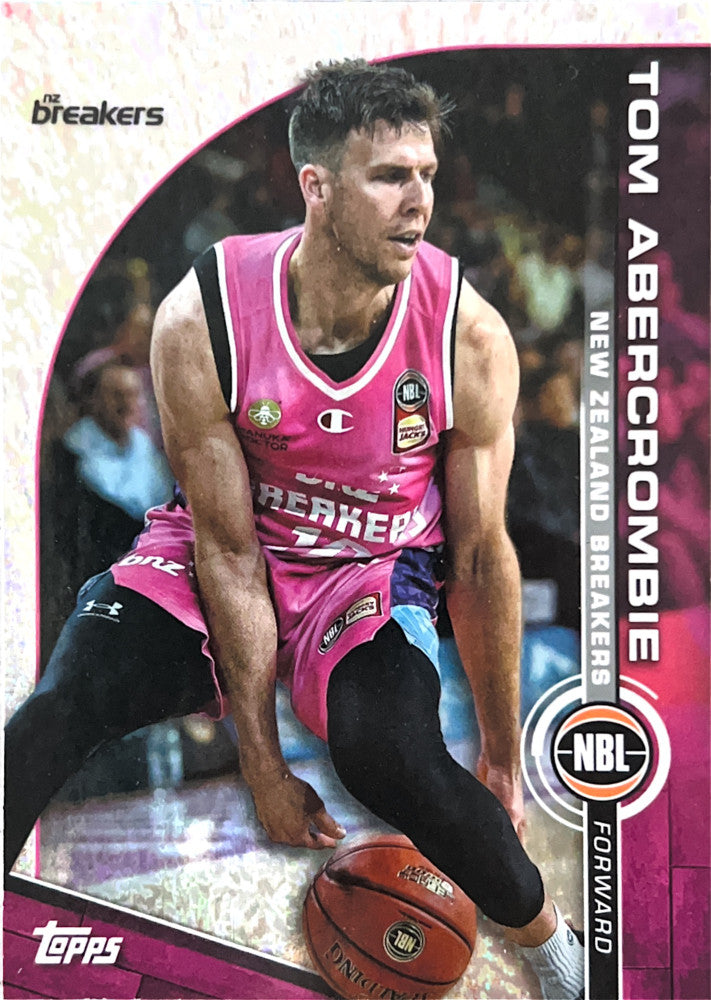 Tom Abercrombie #59 New Zealand Breakers | 2023-24 Topps NBL - Opal Parallel