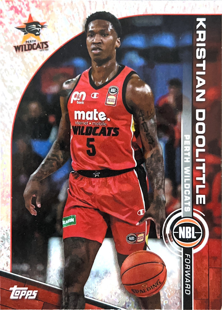 Kristian Doolittle #65 Perth Wildcats | 2023-24 Topps NBL - Opal Parallel