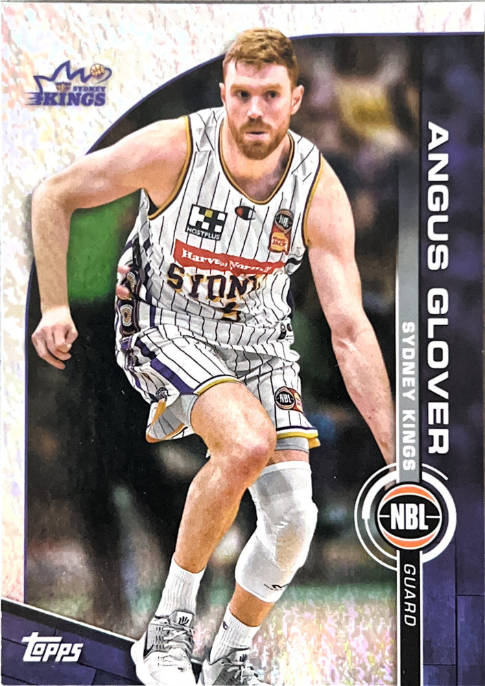 Angus Glover #83 Sydney Kings | 2023-24 Topps NBL - Opal Parallel
