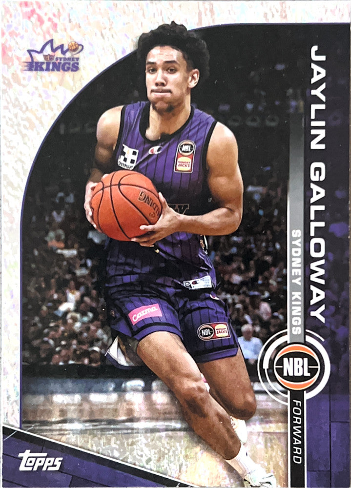 Jaylin Galloway #85 Sydney Kings | 2023-24 Topps NBL - Opal Parallel
