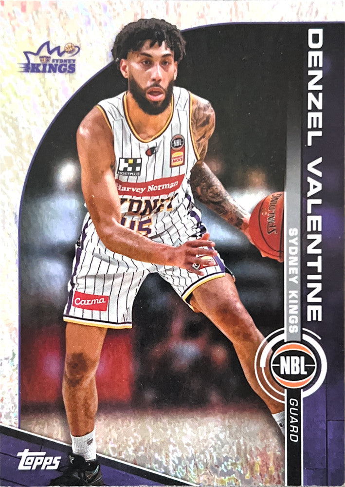 Denzel Valentine #87 Sydney Kings | 2023-24 Topps NBL - Opal Parallel