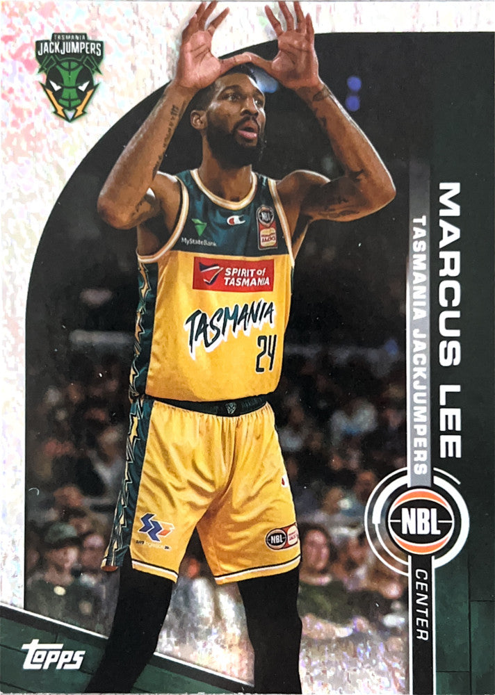 Marcus Lee #98 Tasmania JackJumpers | 2023-24 Topps NBL - Opal Parallel