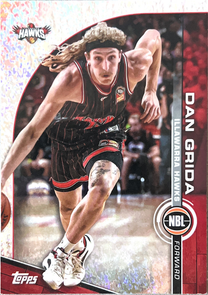 Dan Grida #32 Illawarra Hawks | 2023-24 Topps NBL - Opal Parallel