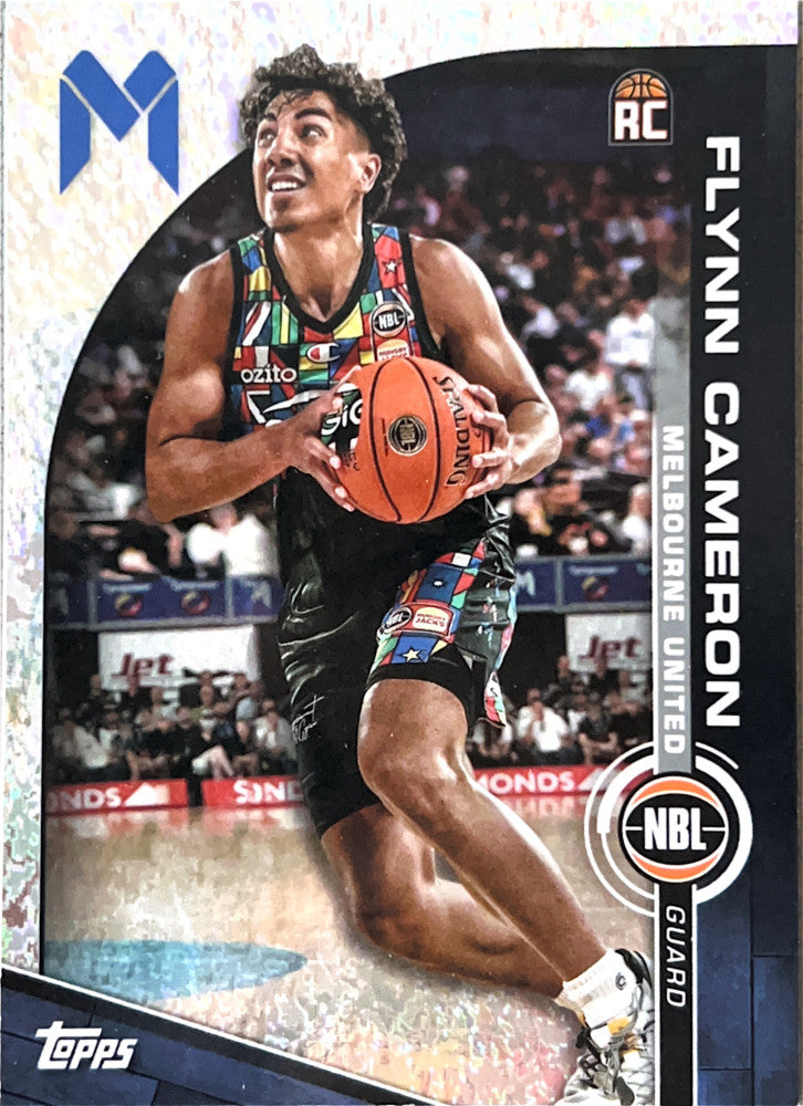 Flynn Cameron #45 Melbourne United | 2023-24 Topps NBL - Opal Parallel