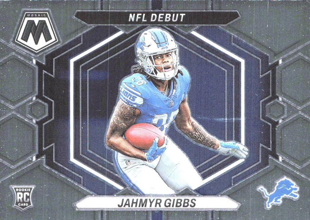 Jahmyr Gibbs #ND-10 Detroit Lions | 2023 Panini Mosaic | NFL Football