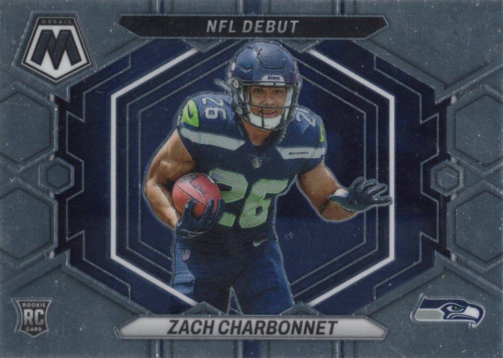 Zach Charbonnet #ND-11 Seattle Seahawks | 2023 Panini Mosaic | NFL Football