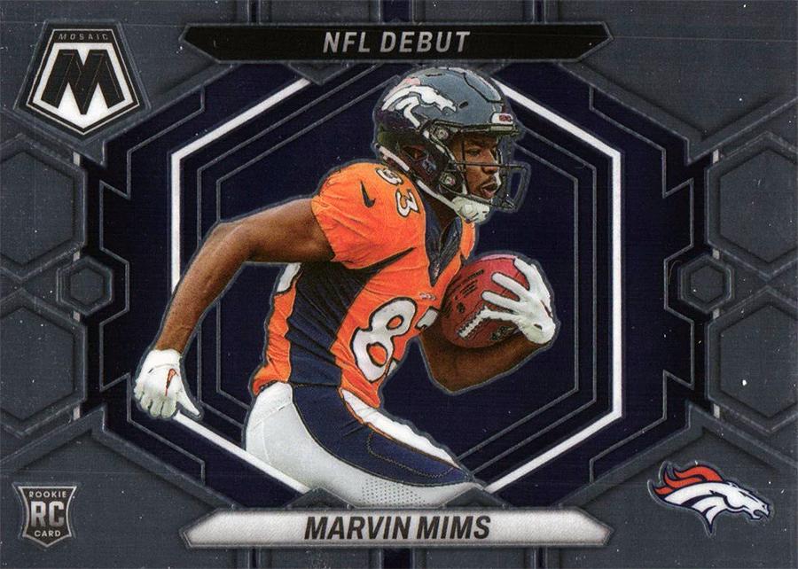 Marvin Mims #ND-13 Denver Broncos | 2023 Panini Mosaic | NFL Football