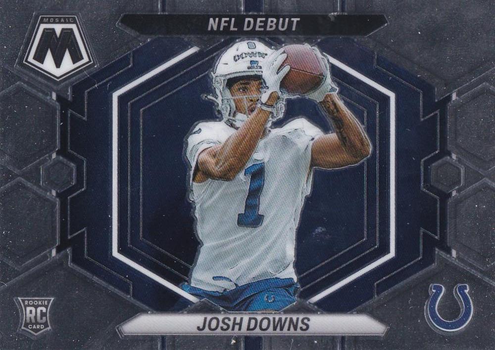 Josh Downs #ND-15 Indianapolis Colts | 2023 Panini Mosaic | NFL Football