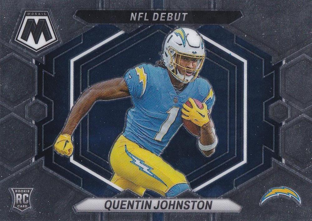 Quentin Johnston #ND-16 Los Angeles Chargers | 2023 Panini Mosaic | NFL Football