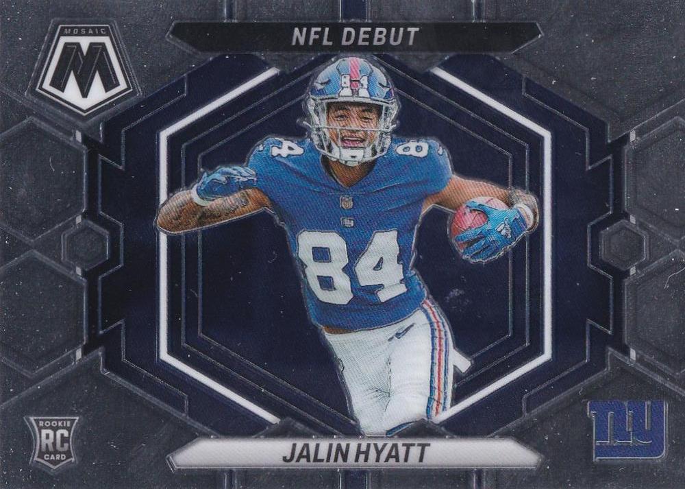 Jalin Hyatt #ND-17 New York Giants | 2023 Panini Mosaic | NFL Football