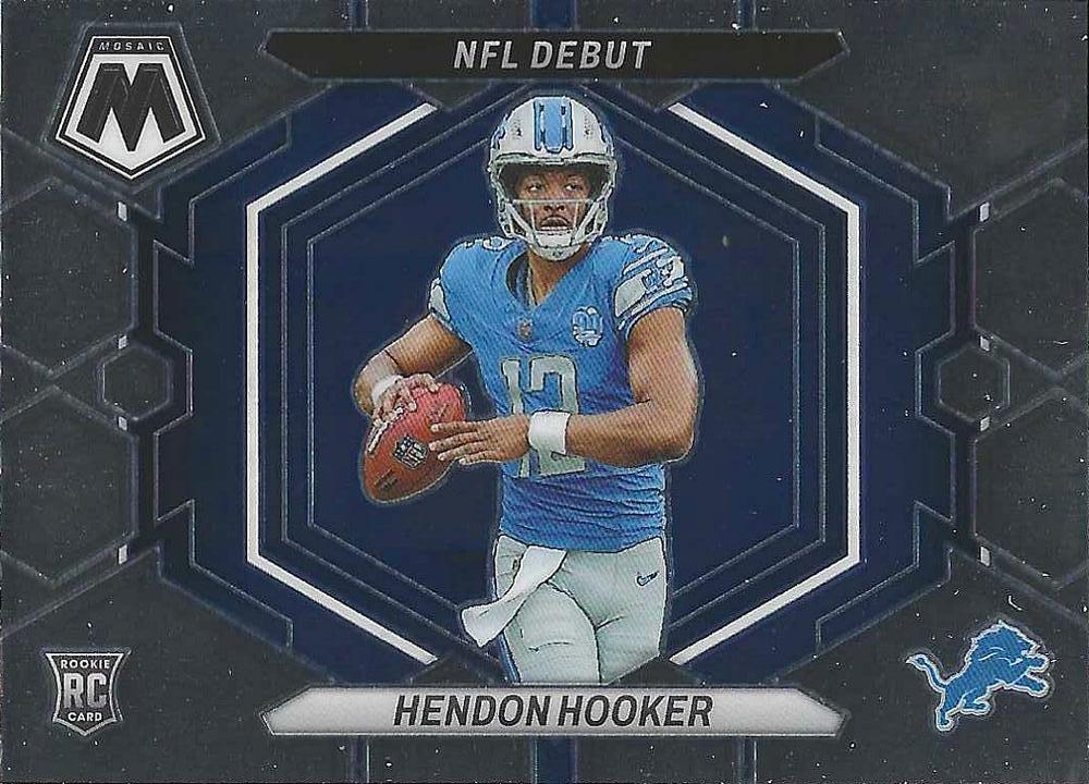 Hendon Hooker #ND-1 Detroit Lions | 2023 Panini Mosaic | NFL Football