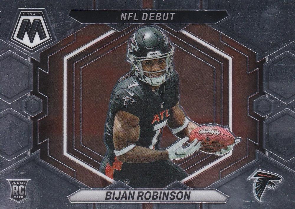 Bijan Robinson #ND-9 Atlanta Falcons | 2023 Panini Mosaic | NFL Football